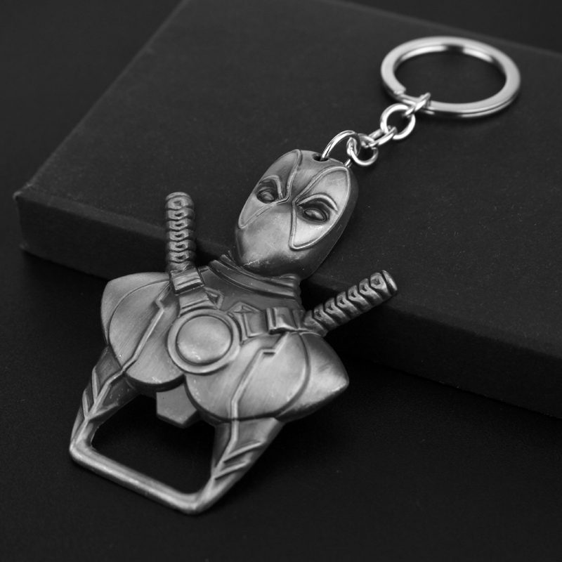 Wine Beer Opener - Брелок Дэдпул: модный персонализированный брелок-открывалка для