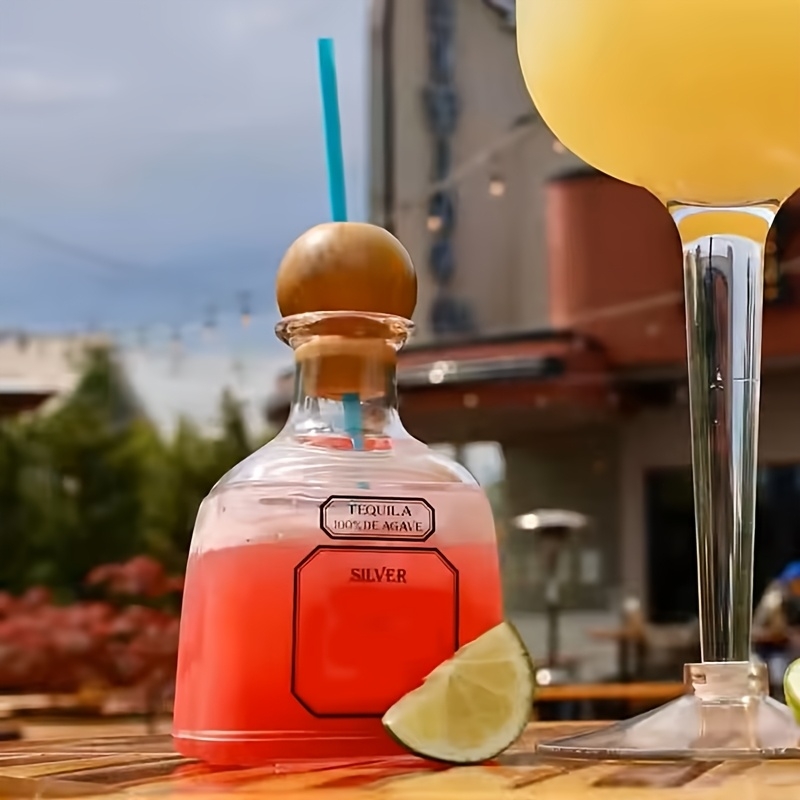 Wine Beer Liquor - Многоразовые стаканы-бутылки для текилы 375 мл