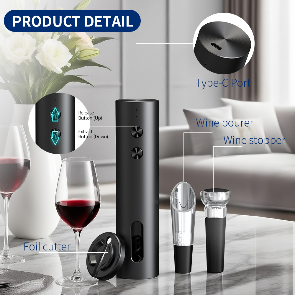 Набор электрических открывалок – обзор и цена Wine Beer Opener