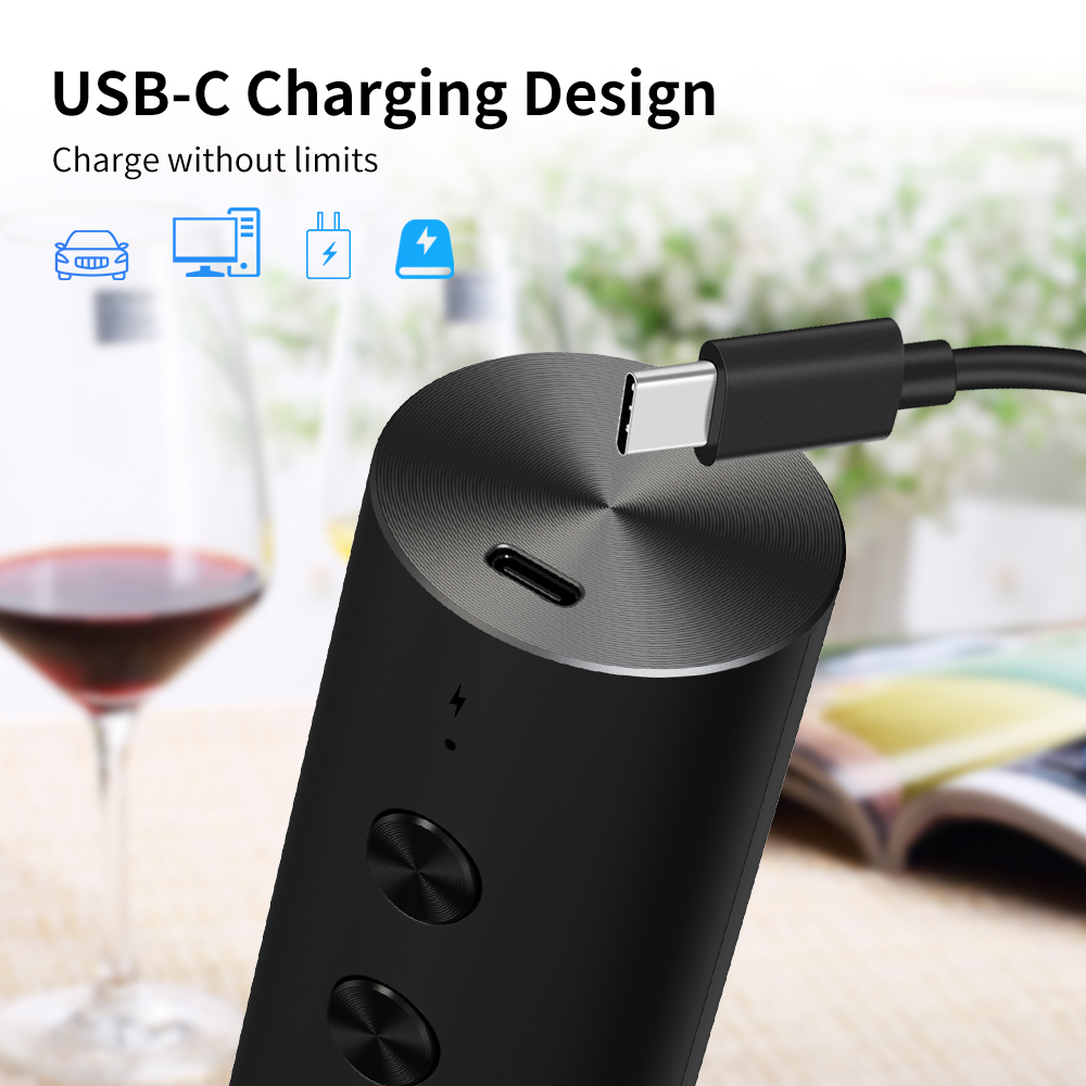 Набор электрических открывалок – обзор и цена Wine Beer Opener