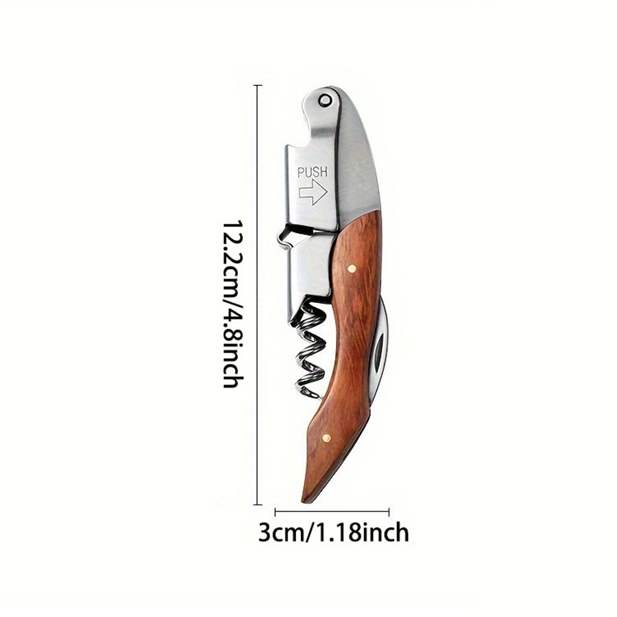 Штопор для вина в сочетании фу – обзор и цена Wine Beer Opener
