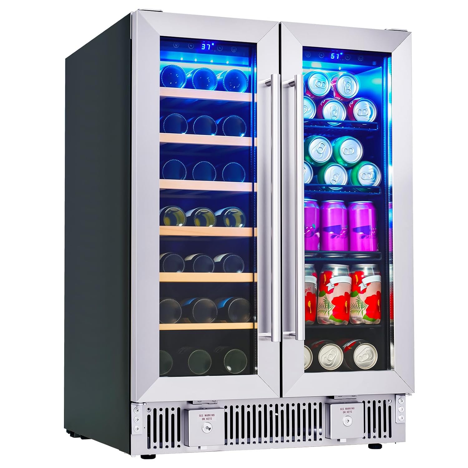 Холодильник для напитков, 24-д – обзор и цена Beer Wine Zone