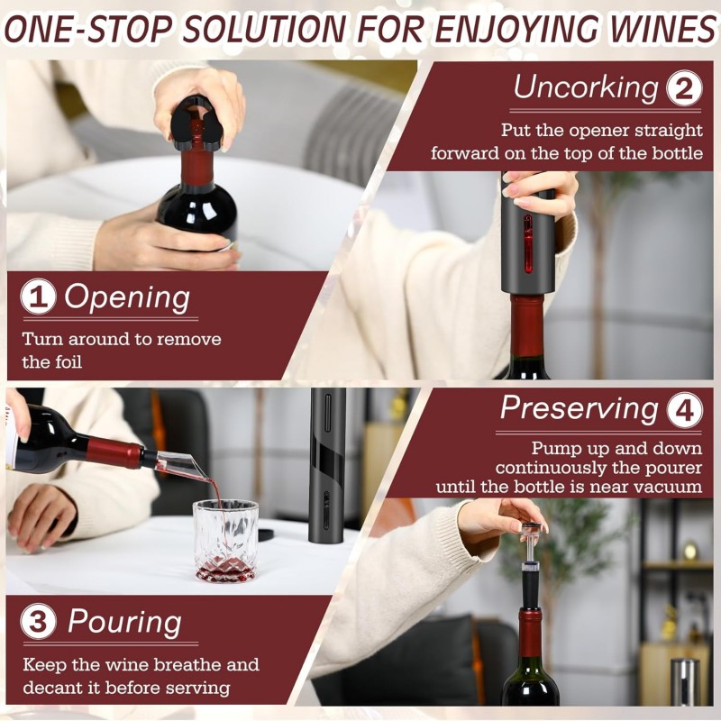 Перезаряжаемый многофункционал – обзор и цена Wine Beer Opener