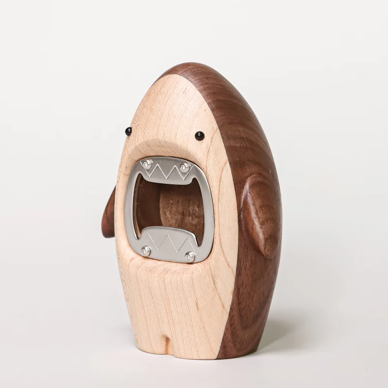 Креативная деревянная фигурка  – обзор и цена Wine Beer Opener