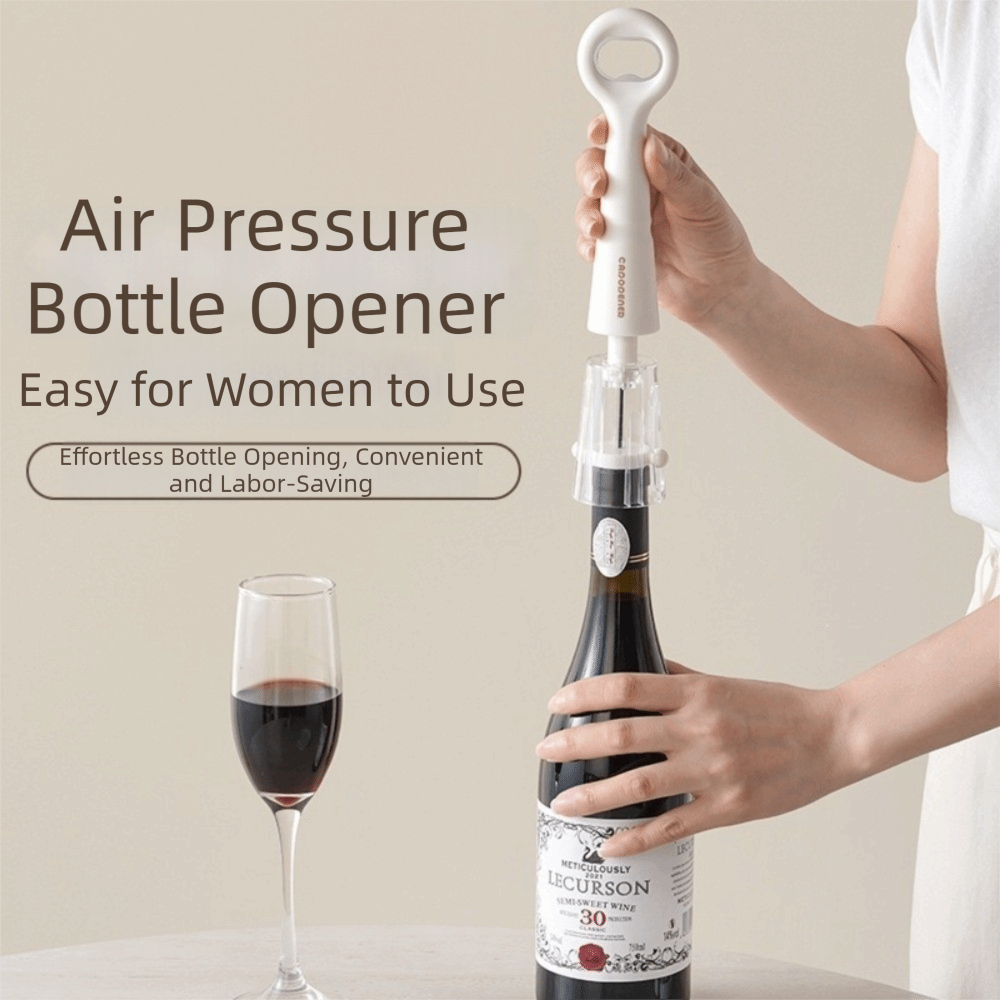 Пневматический штопор 2-в-1 с  – обзор и цена Wine Beer Opener
